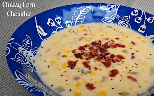 Cheesy Corn Chowder Recipe