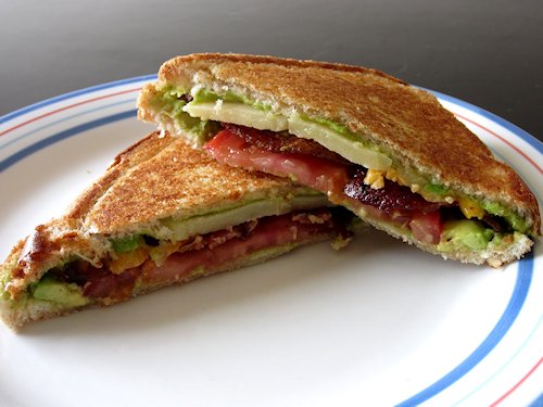  Bacon Tomato Guacamole Grilled Cheese Recipe