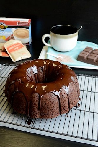 Hot Chocolate Bundt Cake