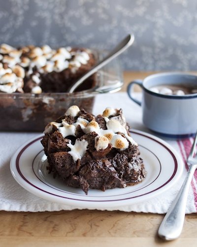 Cocoa and Toast Bread Pudding