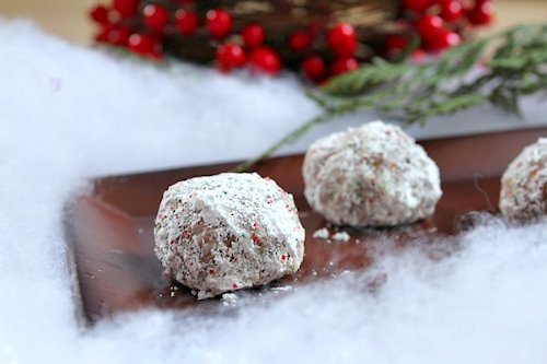 Chocolate Snowball Cookie