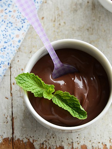 Dark Chocolate Coconut Pudding