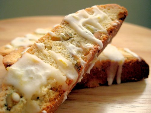 11 Lemon Pistachio Biscotti