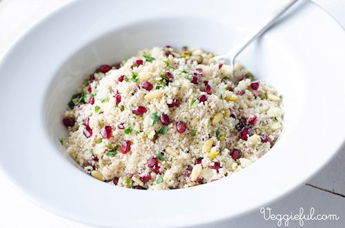 26 Pomegranate, Pistachio and Pine Nut Couscous Recipe