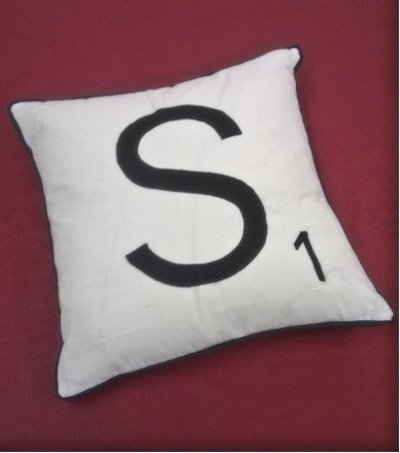 Scrabble Cushion