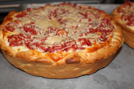 Deep Dish Chicago Style Pizza