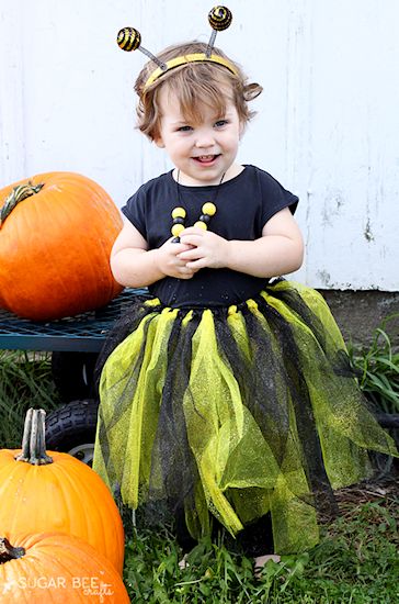 Easy Bumble Bee Costume