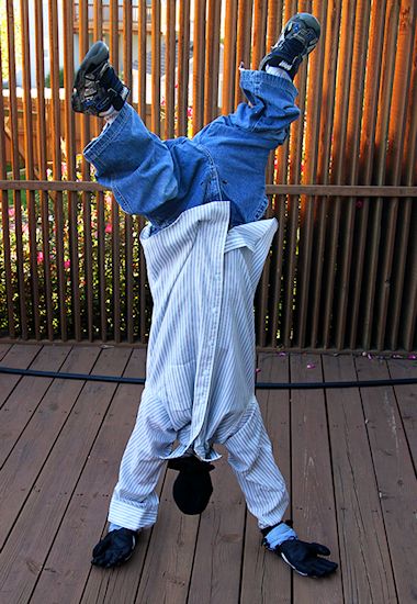 Upside Down Man Costume