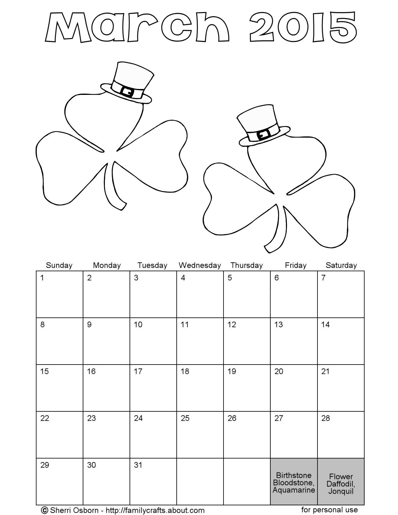 march coloring pages printable - photo #29